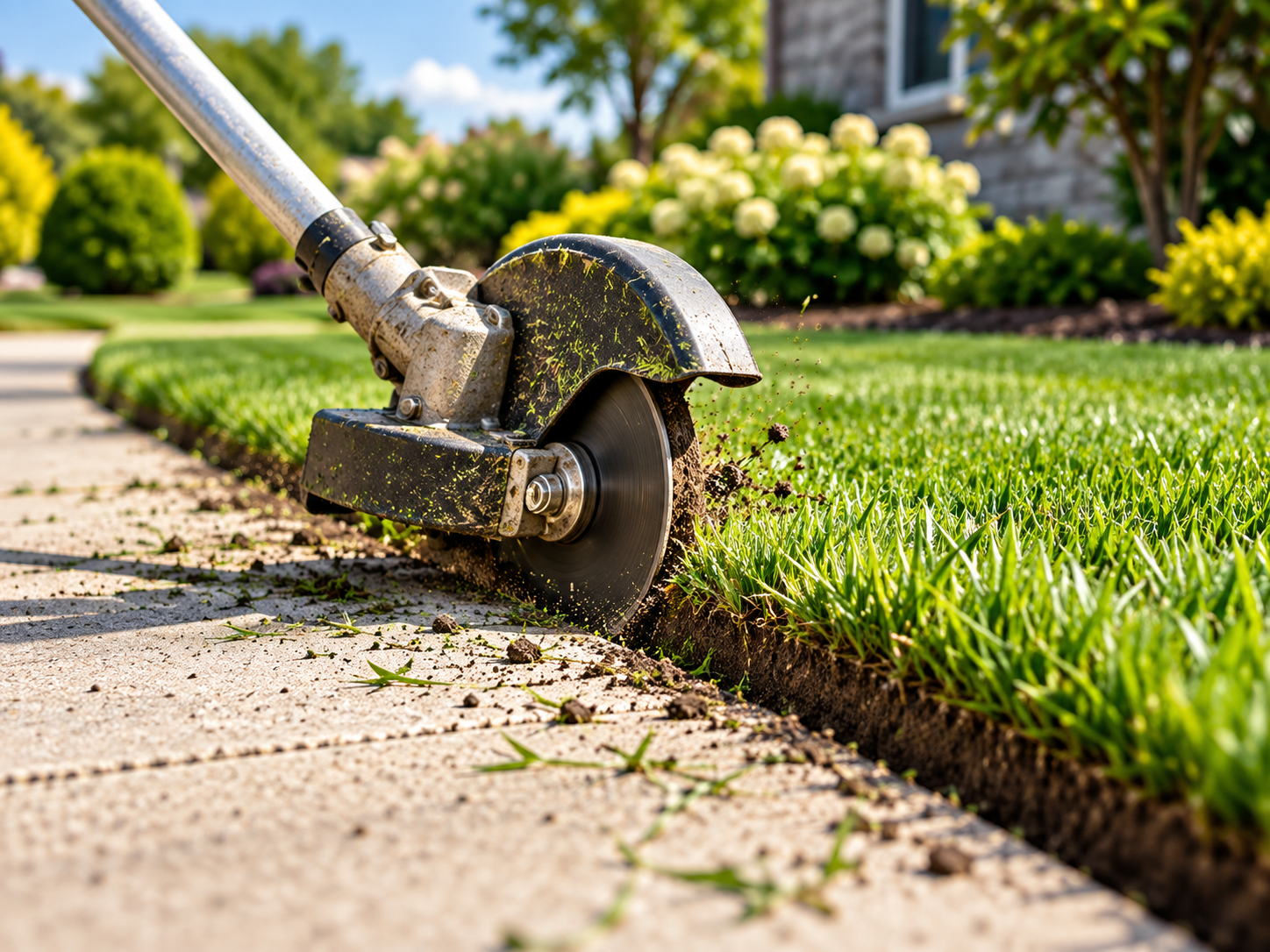 Lawn edging service